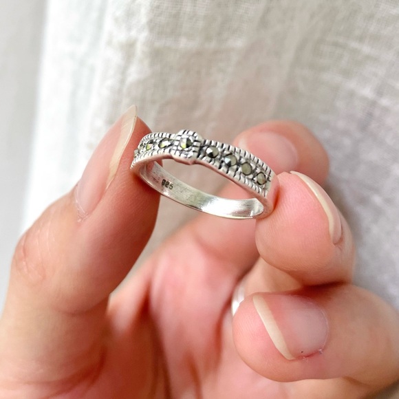 Vintage Silver 925 Ring, Size 6, Only One - Picture 3 of 5